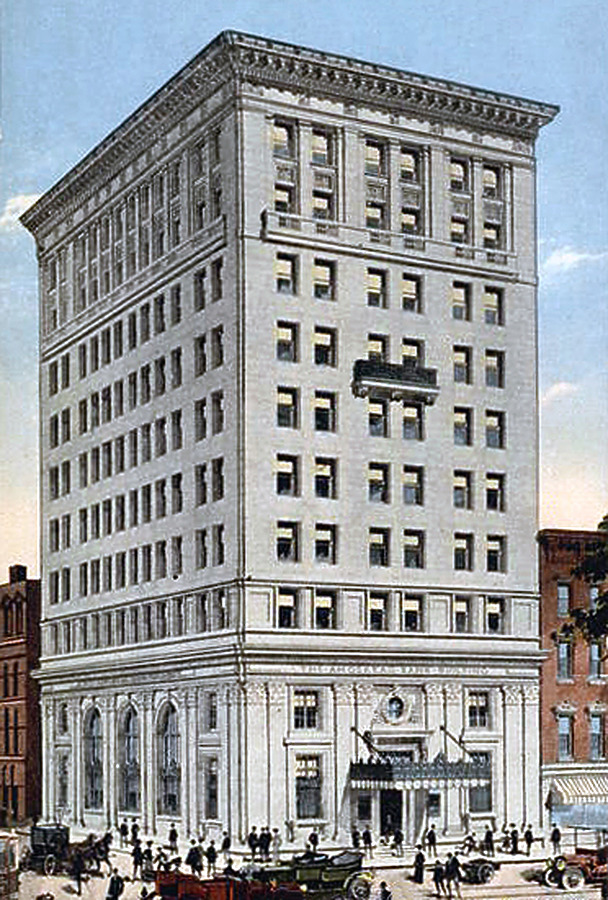 Citizens Bank Building by Curt Teich & Co.
