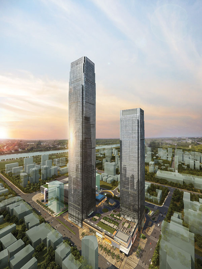 Changsha IFS Tower T1 by Wong Tung & Partners