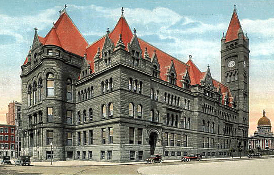 Cincinnati City Hall by The Cincinnati News Company