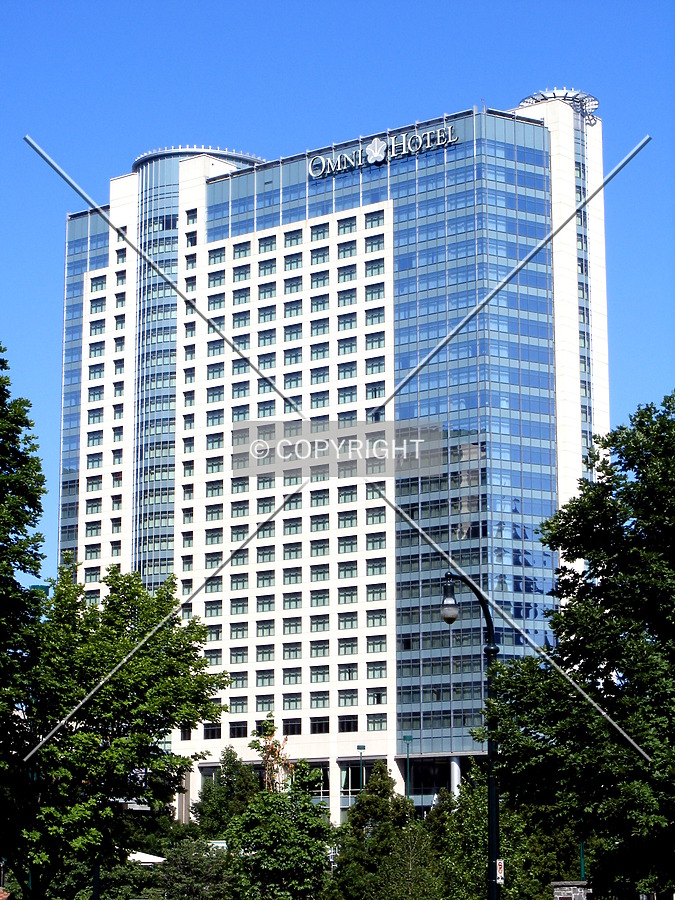 Omni Hotel CNN Center North Tower by Clayton Odom