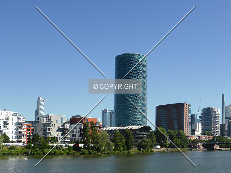 Westhafen Tower by Nephilim