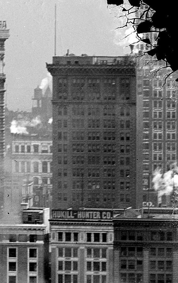 The Bank Tower by Library of Congress, Prints and Photographs Division, Detroit Publishing Company