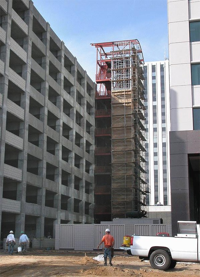 Tower at Convention Center Court by Jim Schwartz