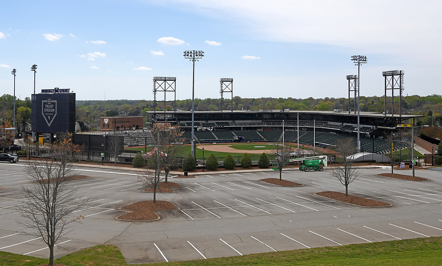 Winston-Salem Ballpark by John W. Cahill
