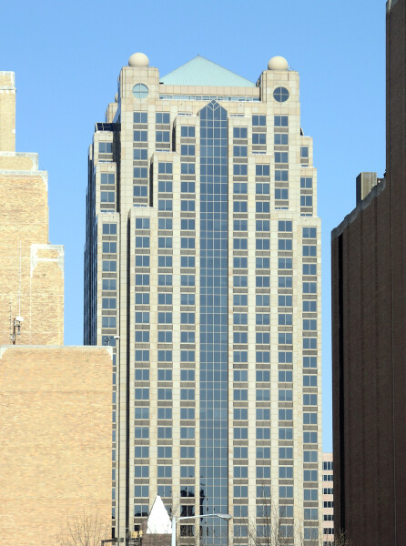 Looking east from 16th Street North