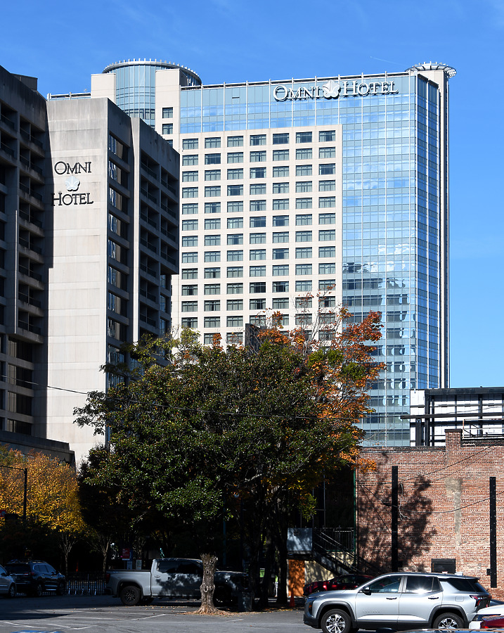 Omni Hotel CNN Center North Tower by John W. Cahill