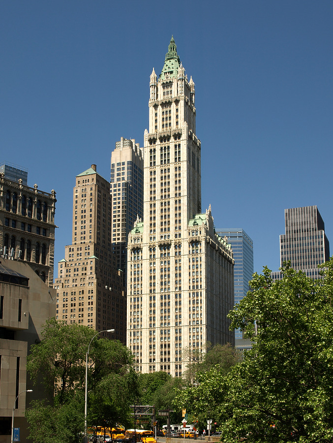 Woolworth Building by Marshall Gerometta