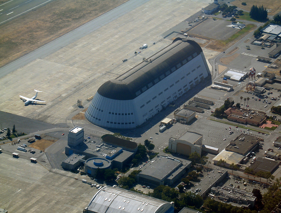 Moffett Field Hangar One by Jason Ferguson