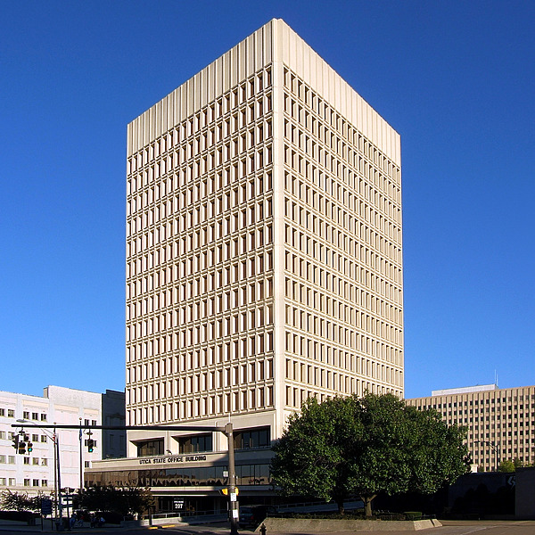 Utica State Office Building by John Cahill