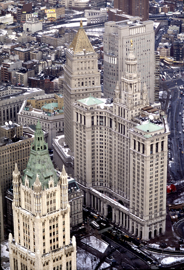 Manhattan Municipal Building by John Cahill