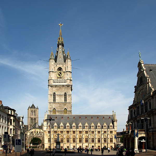 Belfort van Gent by Marshall Gerometta