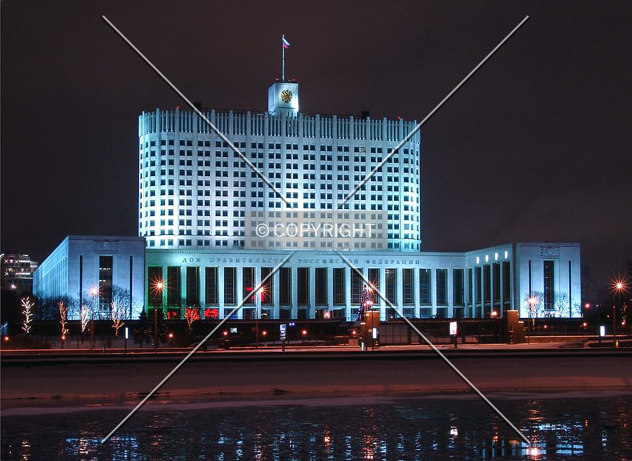 Government of Russia Building by Alexander Ulyanov