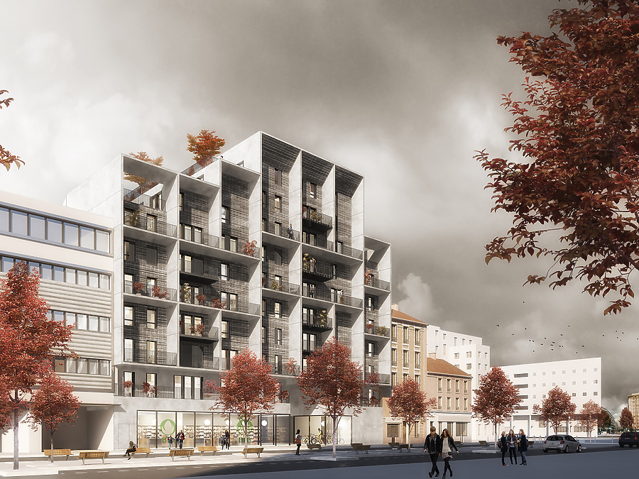14 Ornano C by Philippon Kalt Architectes Urbanistes