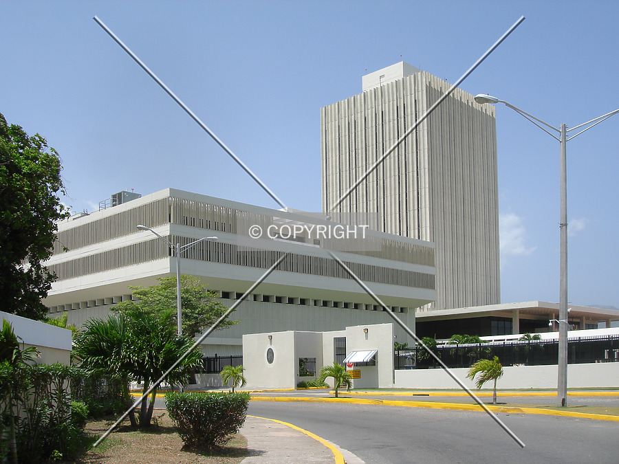 Bank of Jamaica Building by Nephilim