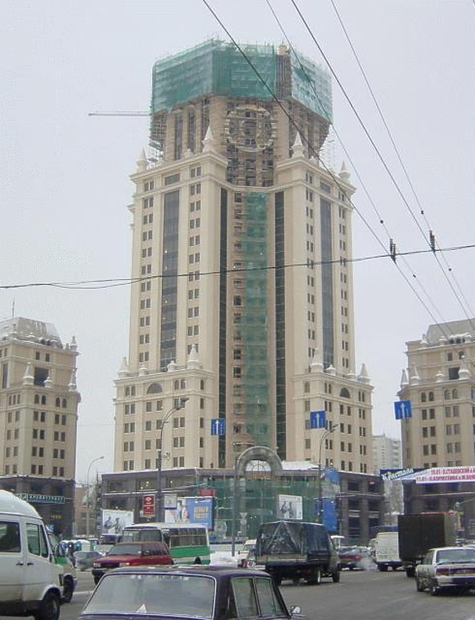 Paveletskaya Tower by Vehbi Inan