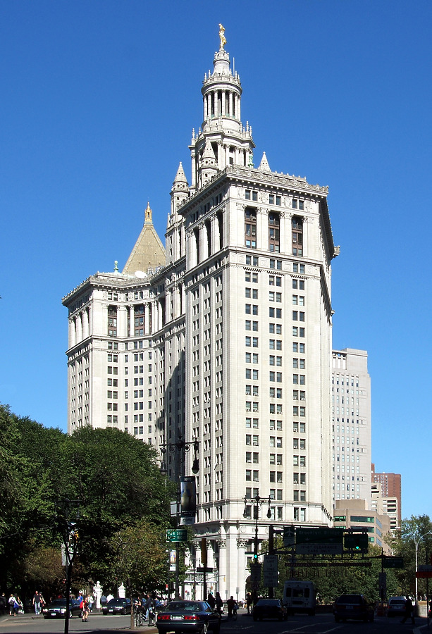 Manhattan Municipal Building by John Cahill