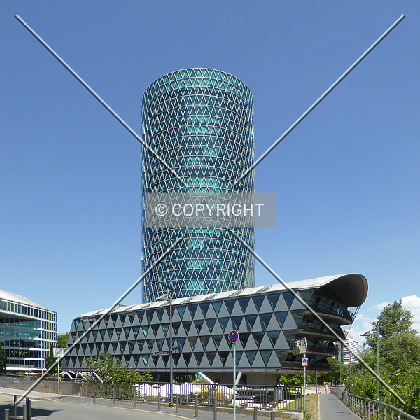 Westhafen Tower by Nephilim