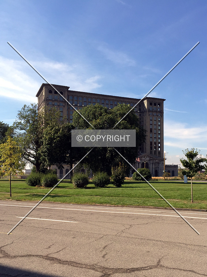 Michigan Central Station by Nate Lindsey