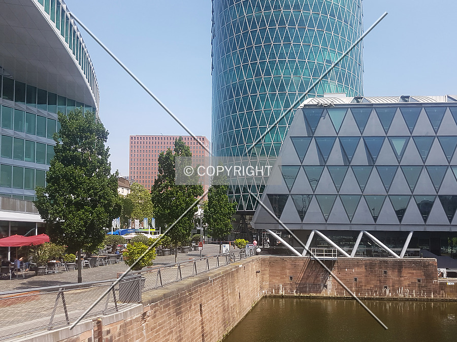 Westhafen Tower by Nephilim