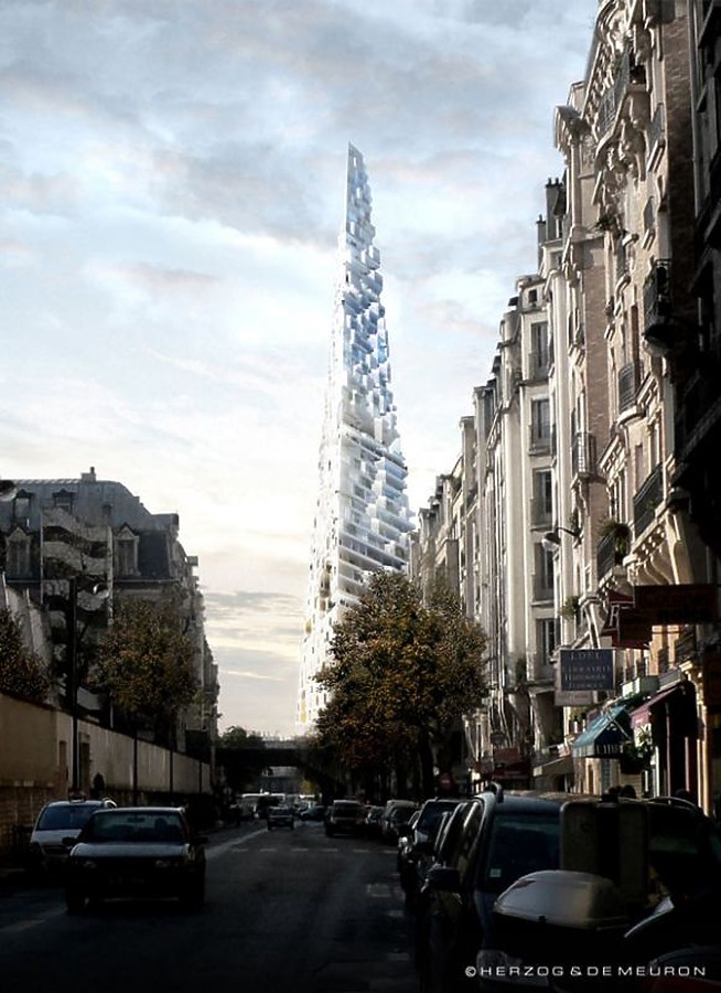Tour Triangle by Herzog & de Meuron Architekten AG
