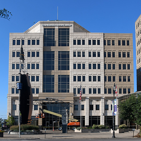 One Renaissance Center by John W. Cahill