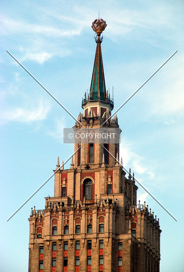 Leningradskaya Hotel by Alexander Ulyanov