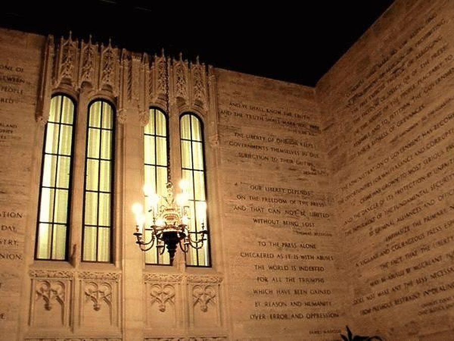 Tribune Tower by Daniel Kieckhefer