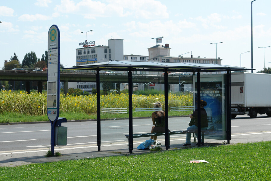 Bus stop Kaiserlei