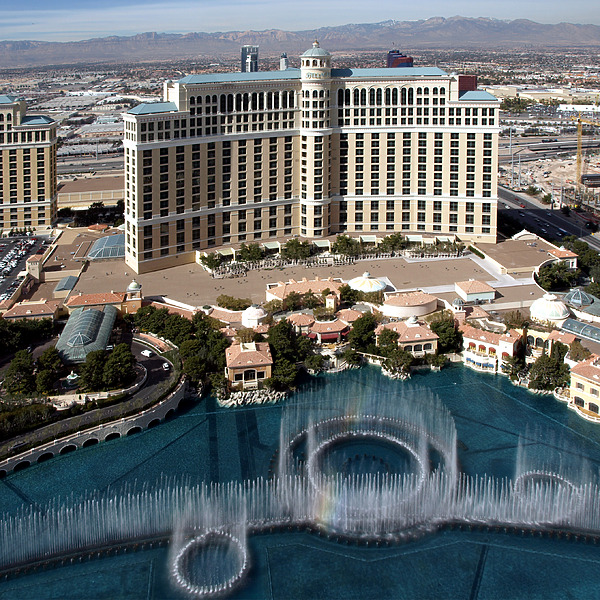 Bellagio Resort & Casino by Marshall Gerometta
