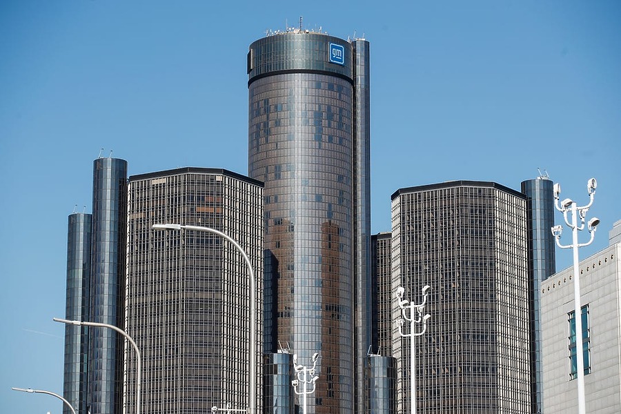 Detroit Marriott at the Renaissance Center by Junfu Han, Detroit Free Press