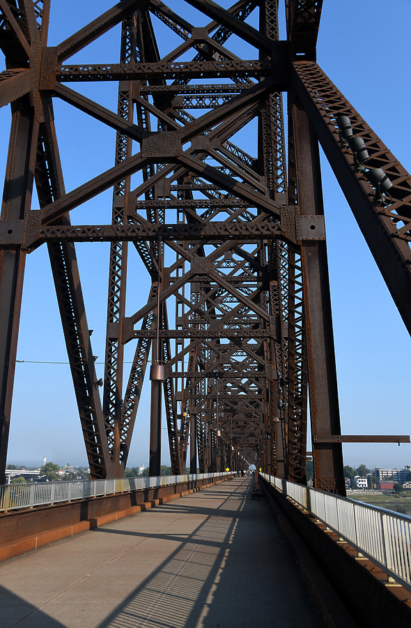 Big Four Bridge by John W. Cahill