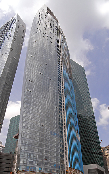 Marina Bay Tower Photo 182-823-075 - Stock Image - SKYDB