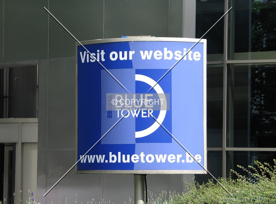 Blue Tower by Emmanuel D.