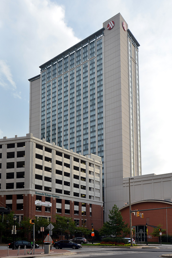 Baltimore Marriott Waterfront Hotel by John W. Cahill
