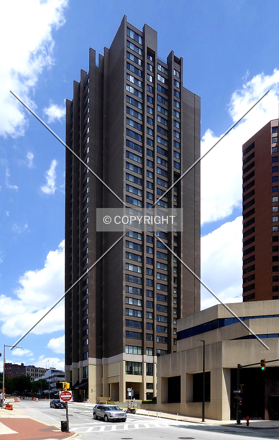 Charles Towers South Apartments Photo 184-253-597 - Stock Image - SKYDB