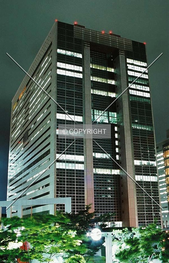 NTT Makuhari Building by Andrew Stewart