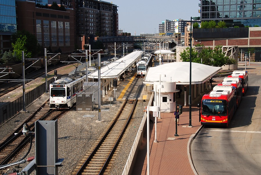 Union Station Light Rail Station by Brian LoBue