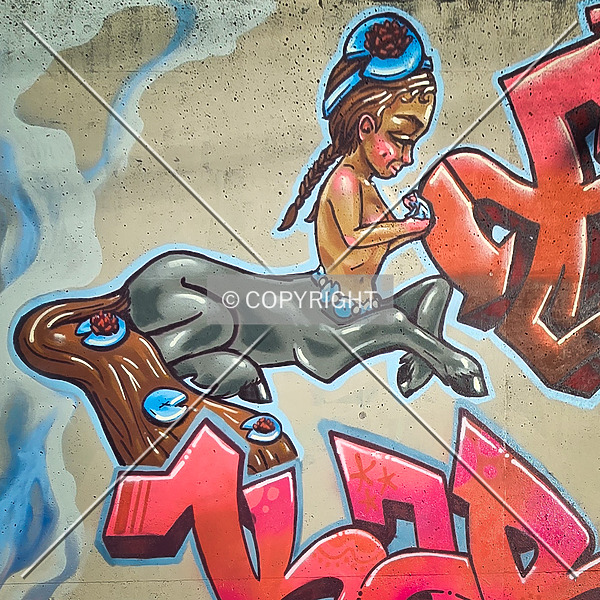 Saint Louis City Flood Wall (South Wall) by Ryan Hildebrand