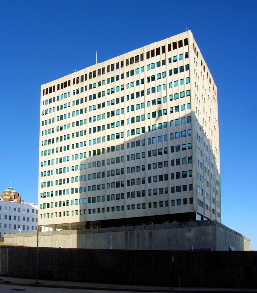 View from the southwest