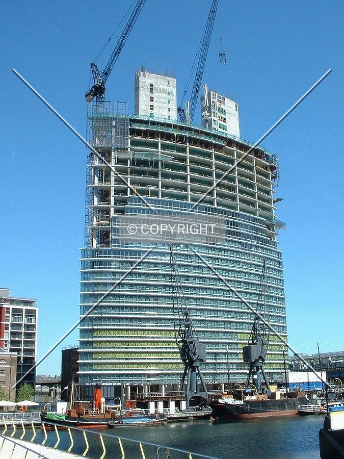 No.1 West India Quay by Mike Stanton