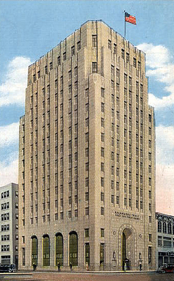 Fifth Third Bank Building by Curt Teich & Co.