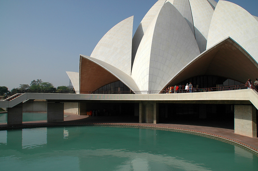 Lotus Temple by John Bek