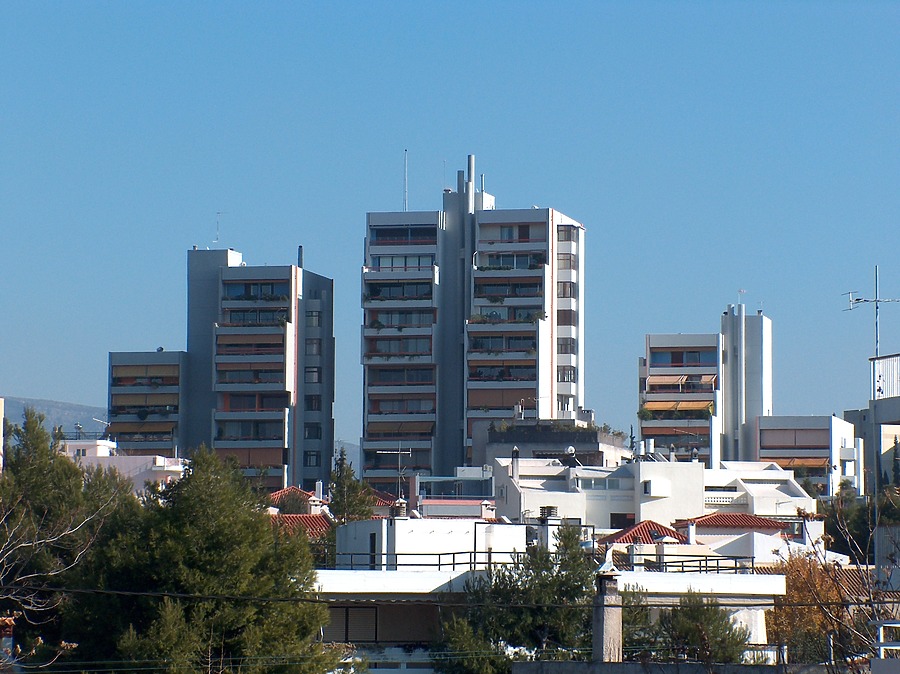 Apartment Block in Kifissia by Gregory Maloukos