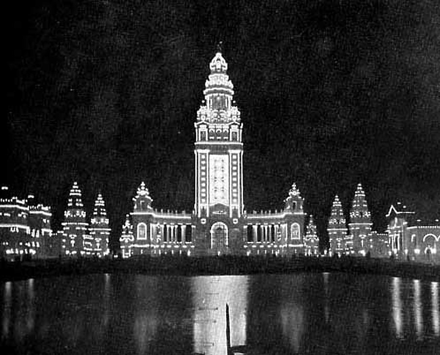 Electric Tower by Library of Congress, Prints and Photographs Division, Detroit Publishing Company Collection