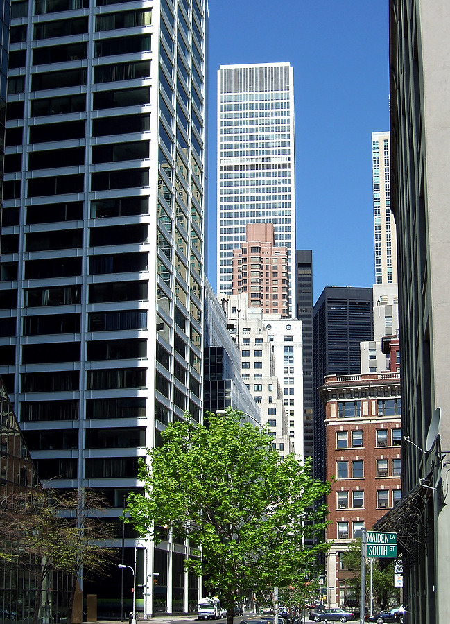 One Chase Manhattan Plaza by John Cahill