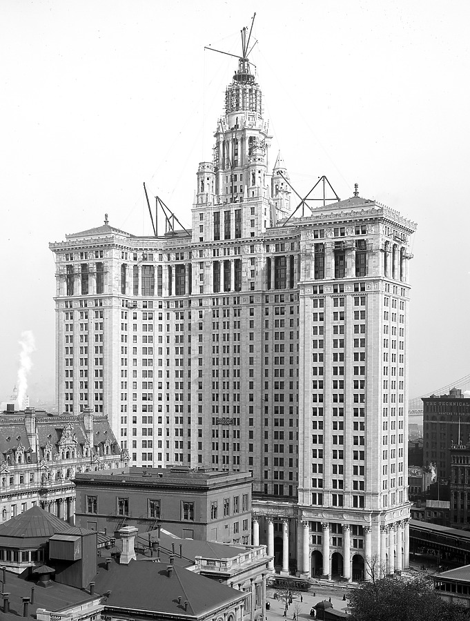 Manhattan Municipal Building by Detroit Publishing Co.