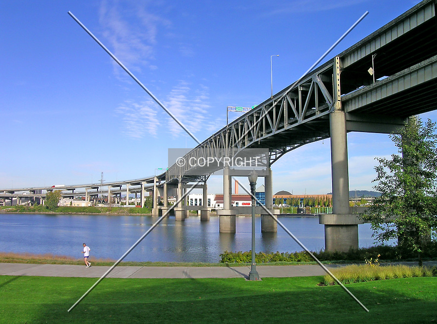 Marquam Bridge by Serdica