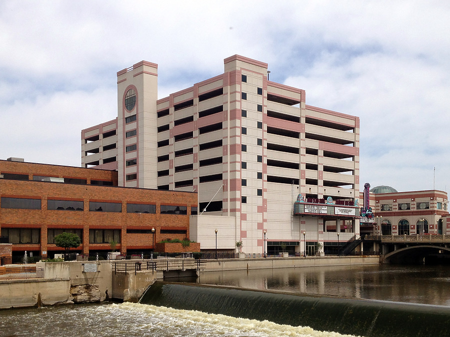 Hollywood Casino Parking Deck by Daniel Kieckhefer