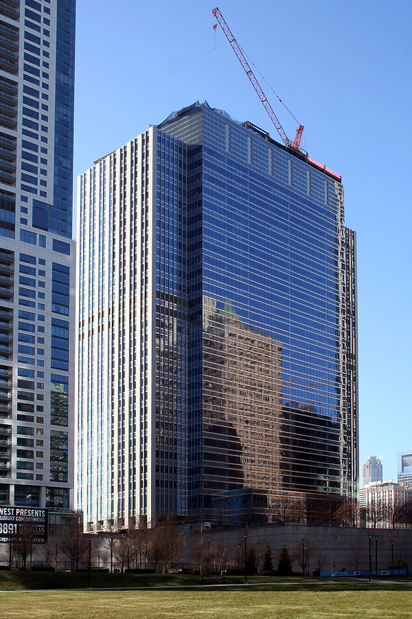 Blue Cross-Blue Shield Tower by Daniel Kieckhefer