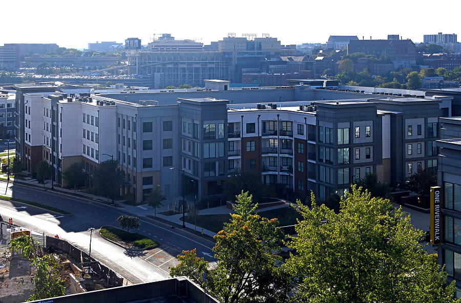 One Riverwalk Apartments - West Building by John W. Cahill